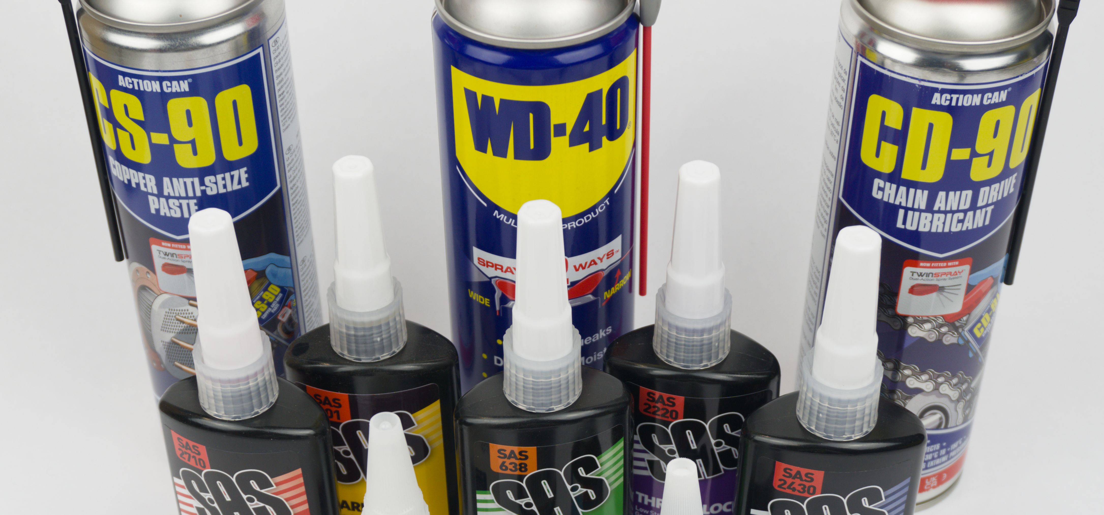 shop racking with closed socket sets.